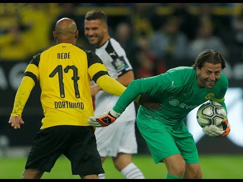 BVB Allstars vs. Roman &amp; Friends | All Goals and Highlights from Weidenfeller&#039;s Testimonial