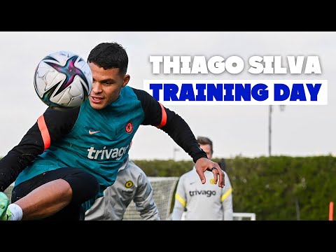 Training Day with Thiago Silva