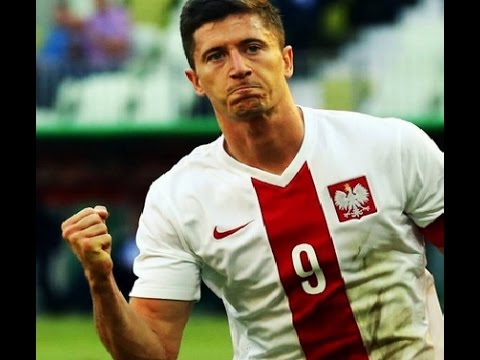 Robert Lewandowski - Hat-Trick - Polonia 4 - 0 Georgia.