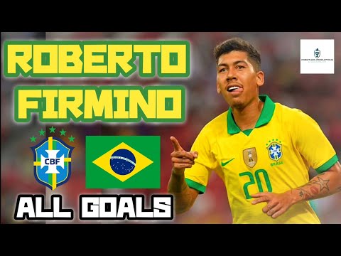 Roberto Firmino | All Goals for Brazil | 2014-2019 (Seleção Brasileira)