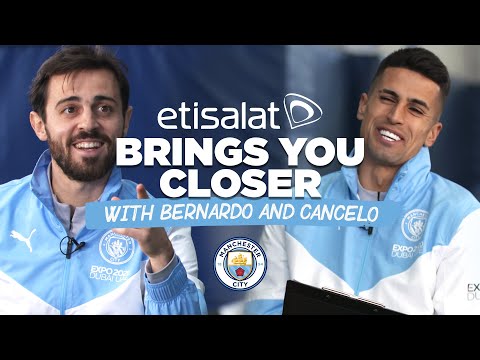 CANCELO CAN&#039;T FRY AN EGG?! | Bernardo &amp; Cancelo | Etisalat Brings You Closer