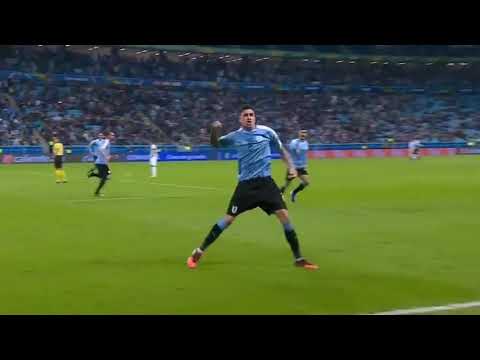 Jose Gimenez equaliser against Japan in Copa America - Uruguay vs Japan 2-2