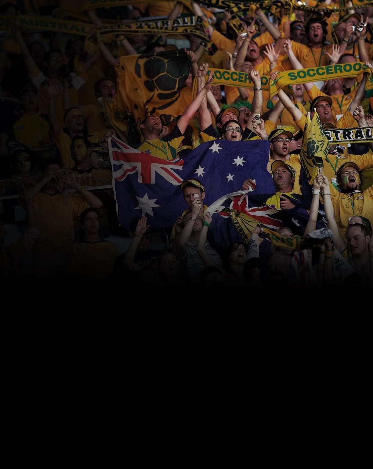 Australien-Fans-Mobile