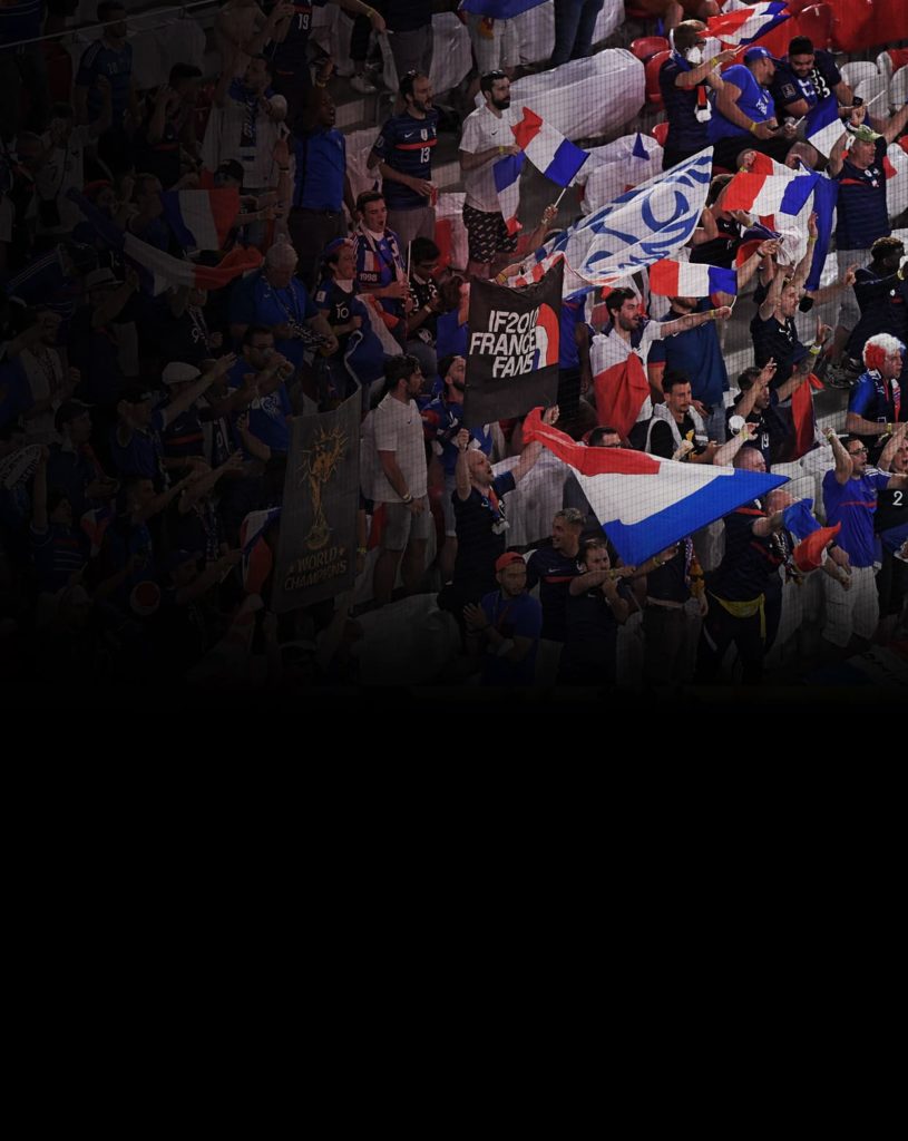 Frankreich-Fans-Mobile