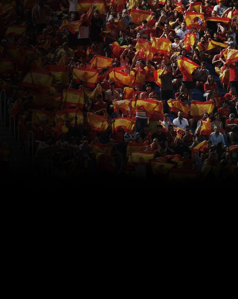 Spanien-Fans-Mobile