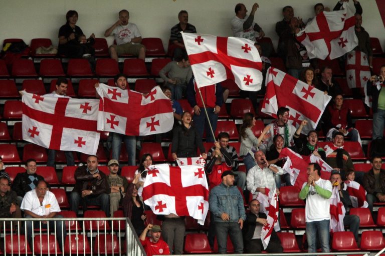 Georgien-Fans