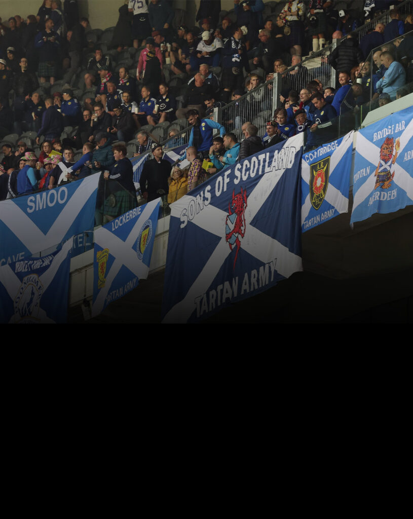 Mobile Schottland EM Banner