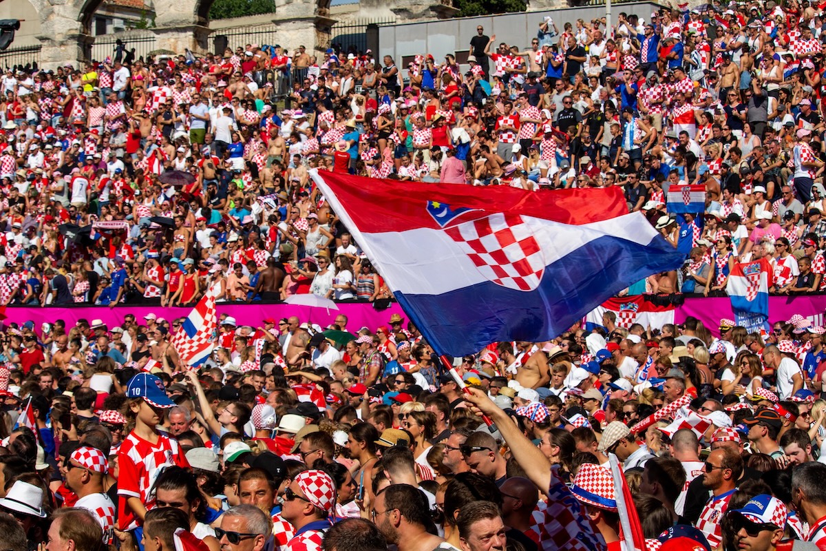 Kroatien-Fans