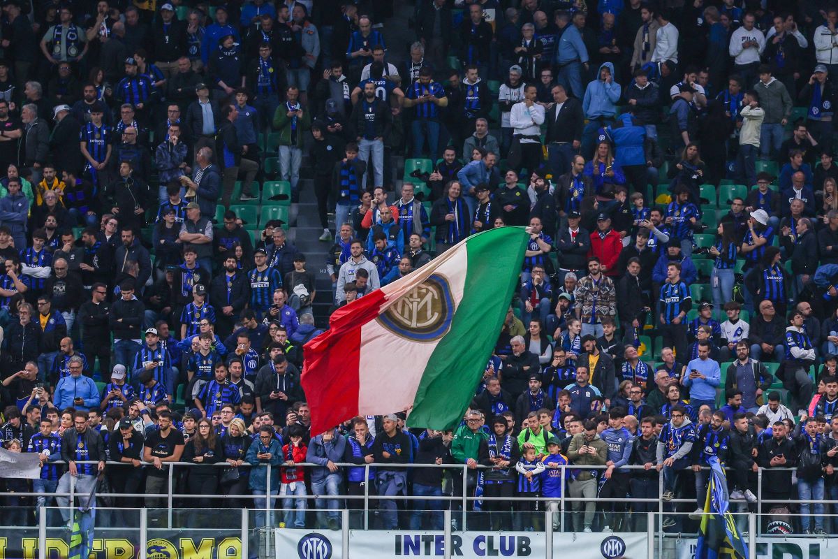 Inter-fans-flaggen