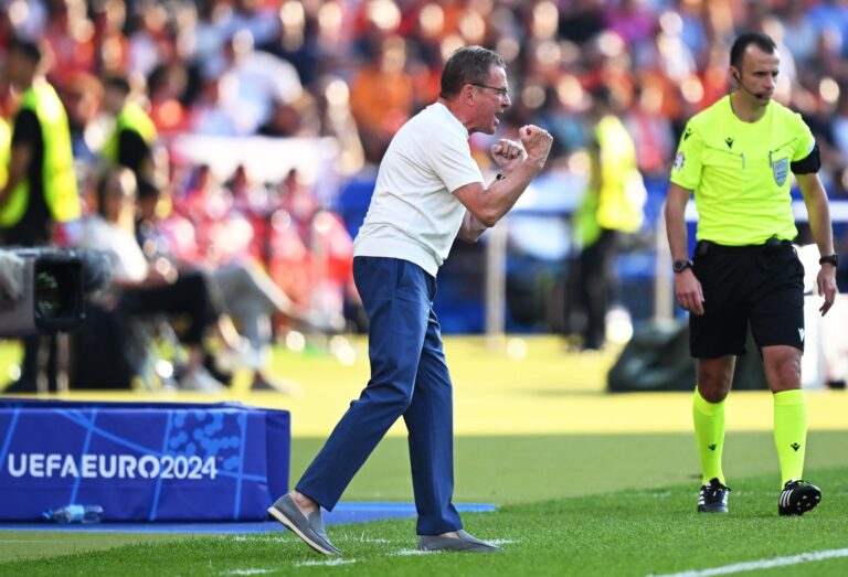 Jubelt er bald in und für Berlin? Ralf Rangnick soll ein Hertha-Kandidat sein.