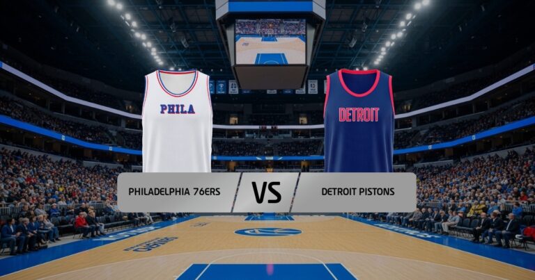 76ers vs. Pistons