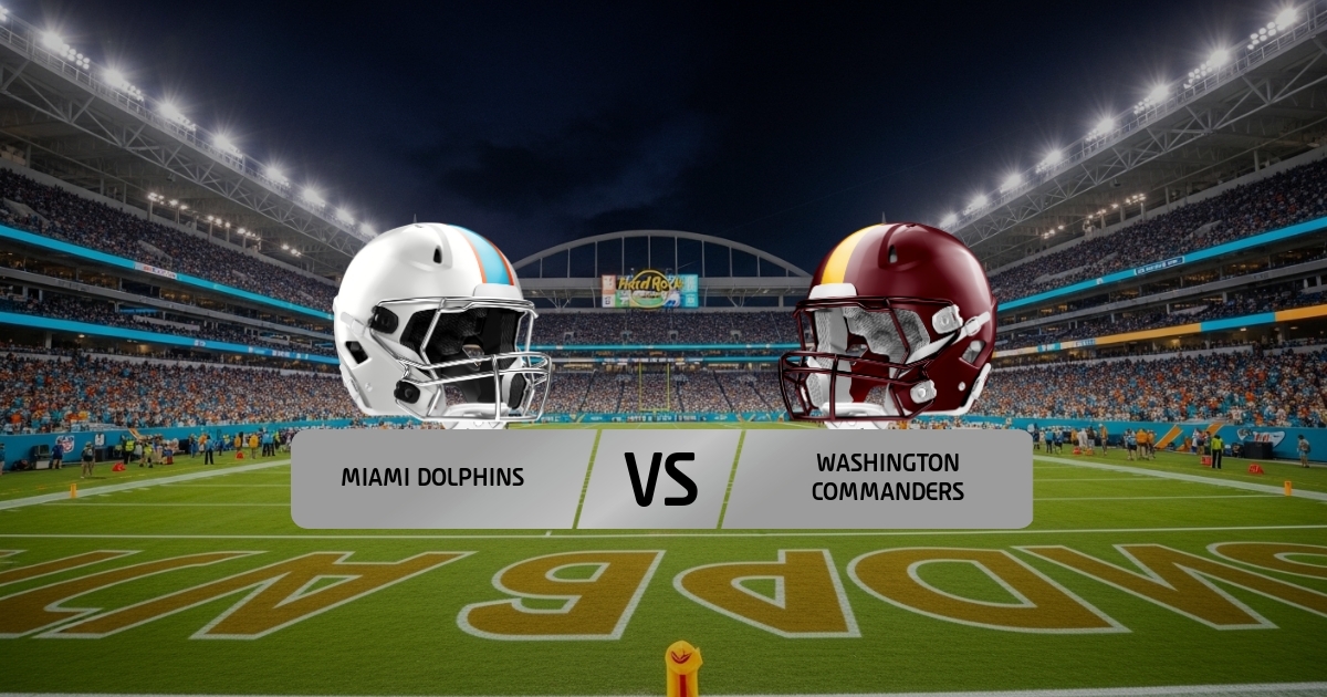 Dolphins - Commanders