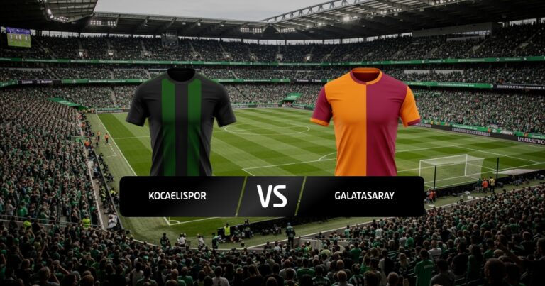 Kocaelispor - Galatasaray Istanbul