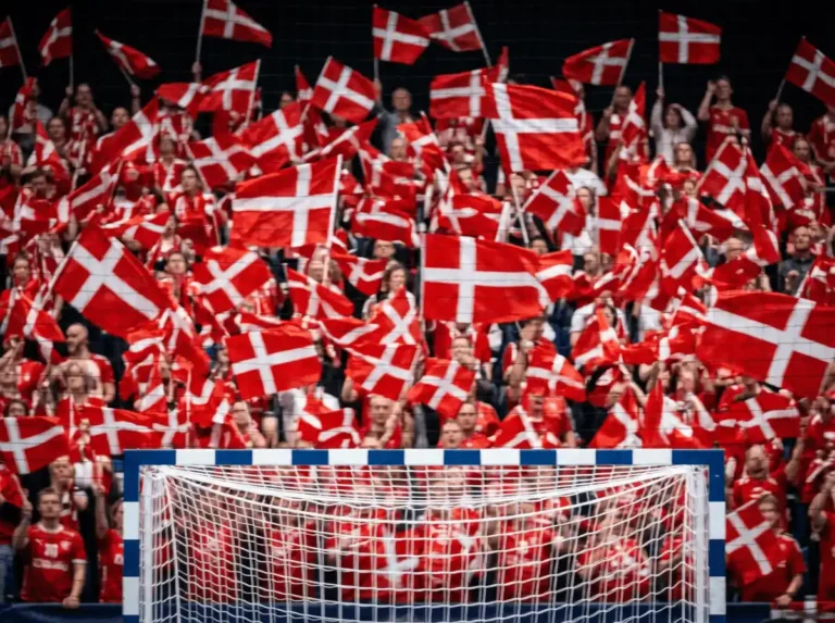 Handball-Dänemark-Fans