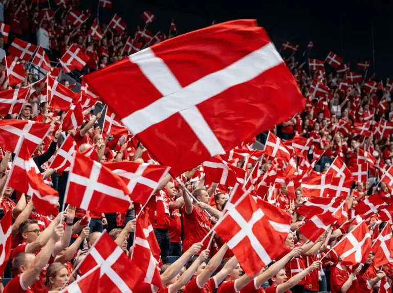Handball-Dänemark-Fans