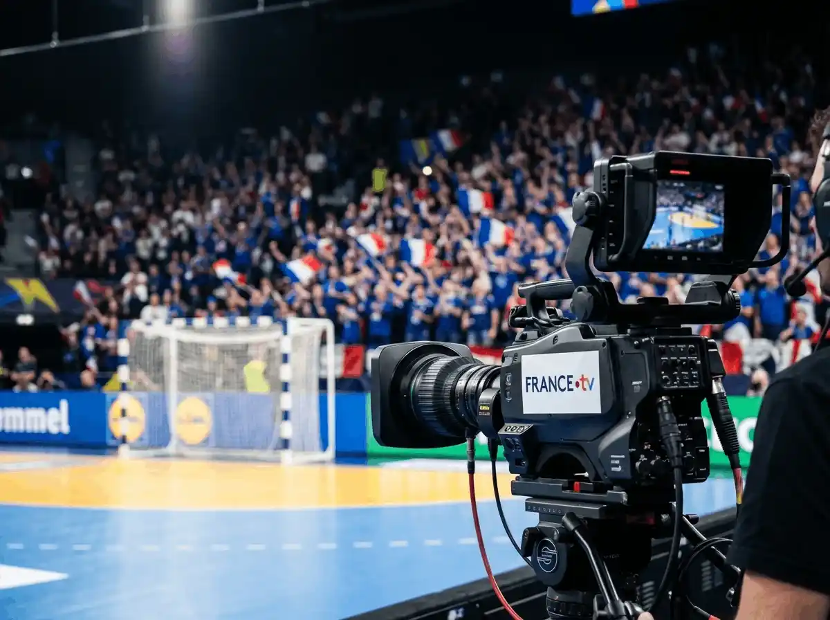 Handball-TV-Frankreich-Fans