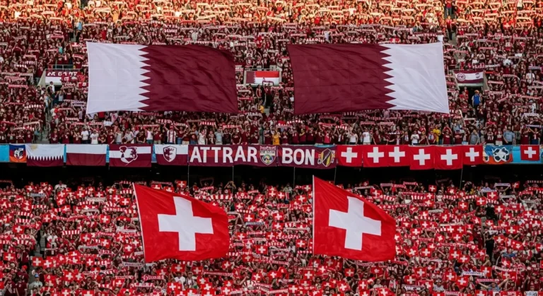 Katar - Schweiz fans