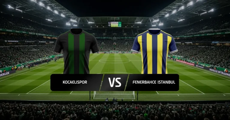 Kocaelispor - Fenerbahce