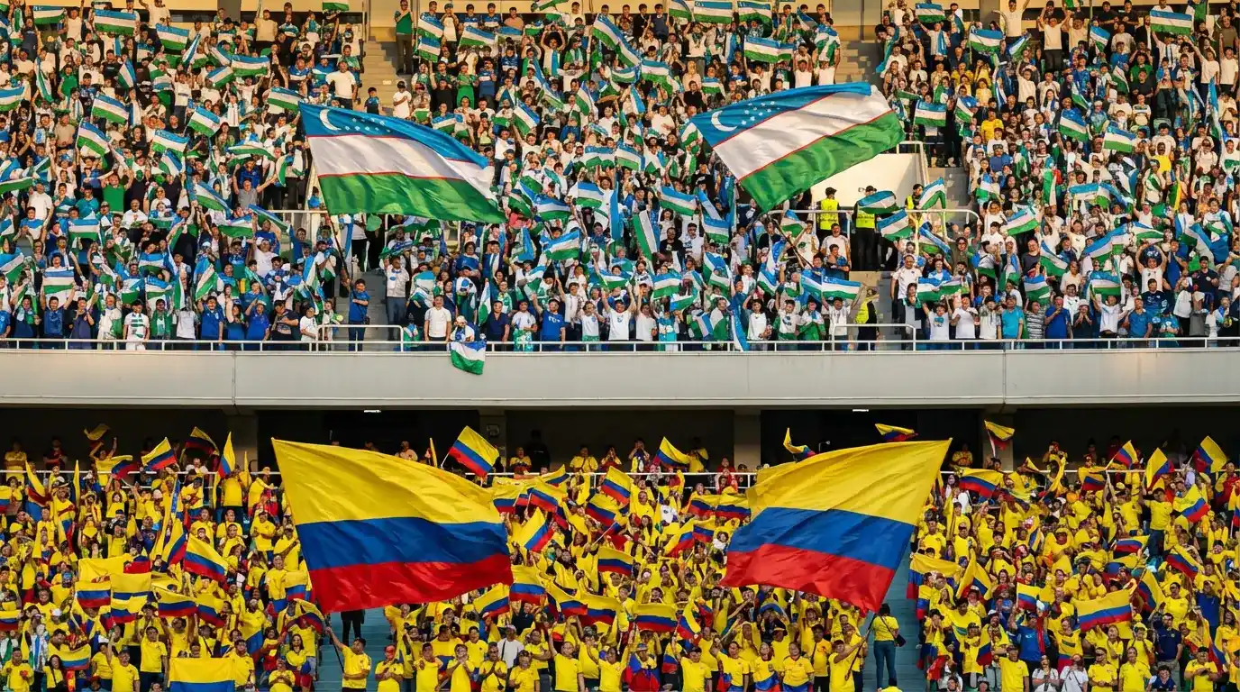 Usbekistan - Kolumbien