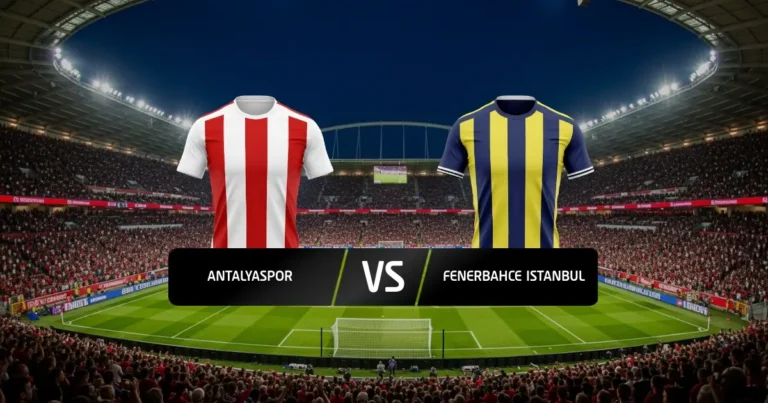 Antalyaspor - Fenerbahce