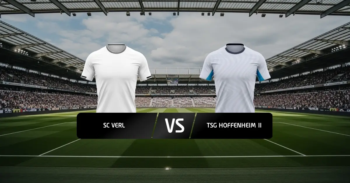 Verl - Hoffenheim II
