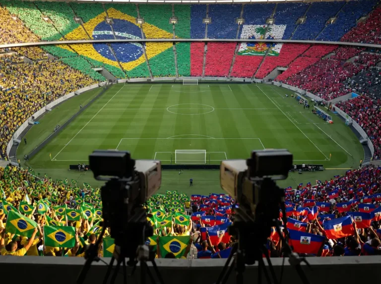 Brasilien-Haiti-TV