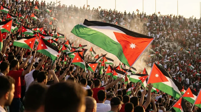 Jordanien-Fans