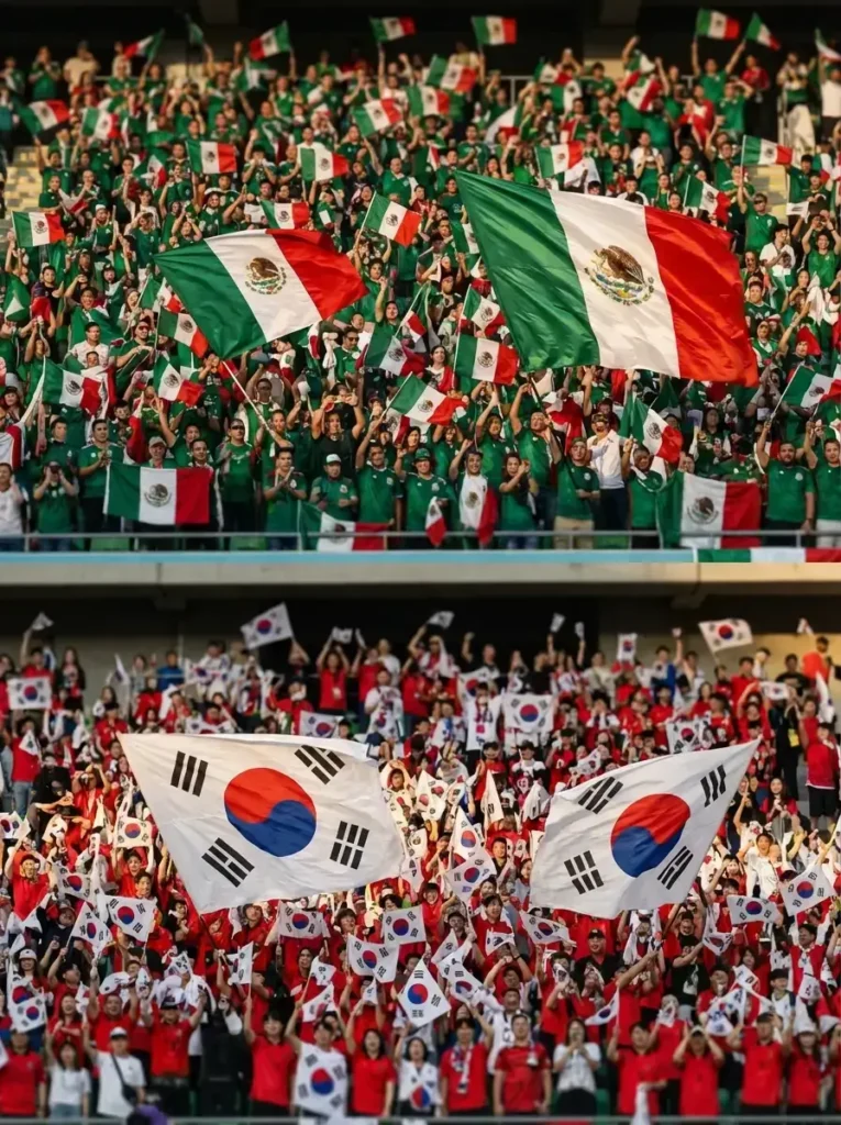 Mexiko - Südkorea-mobile