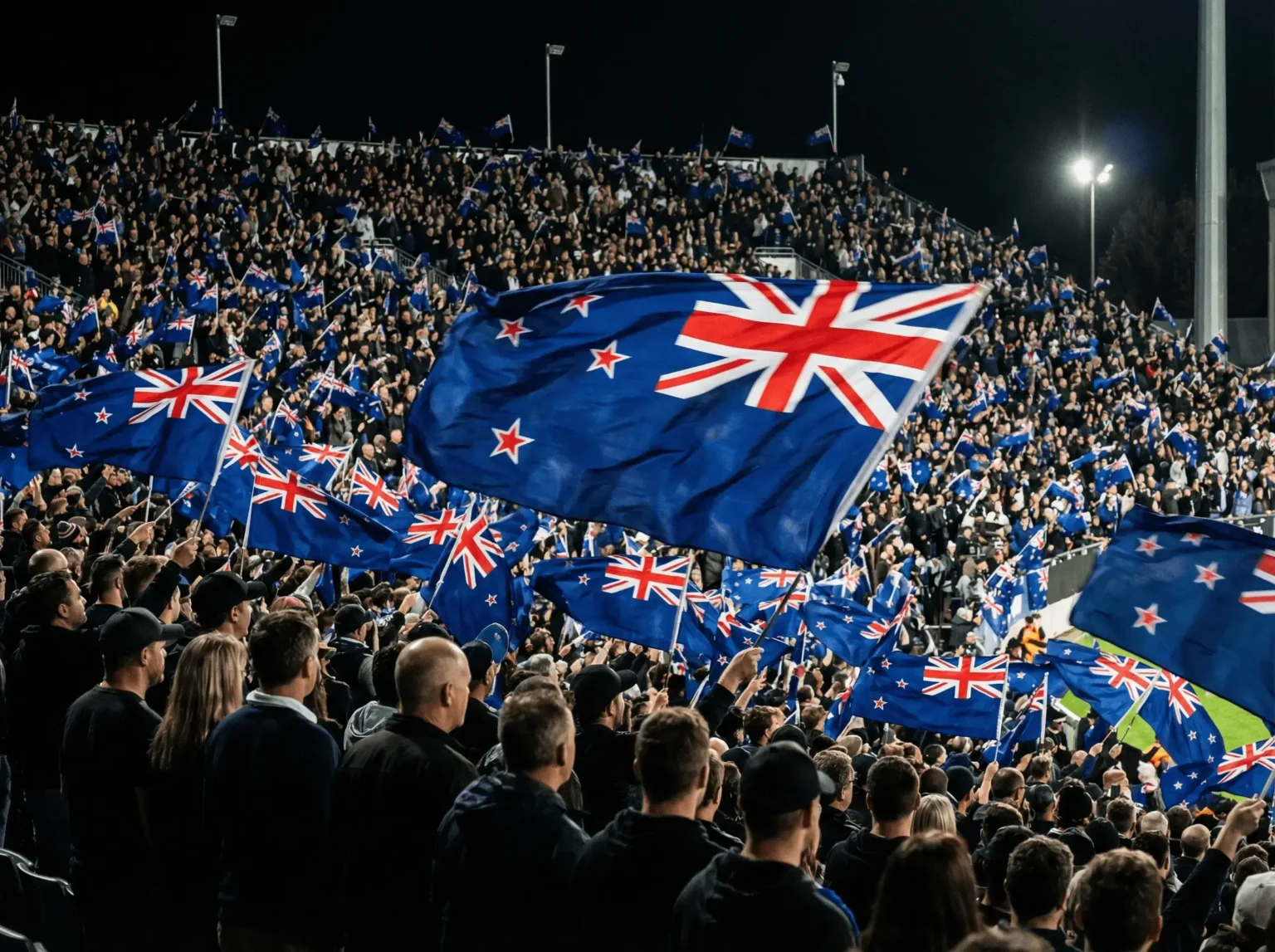 Neuseeland-Fans
