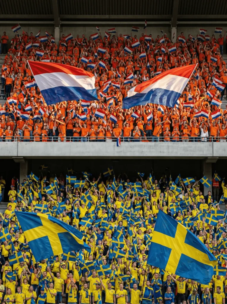 Niederlande-Schweden-Mobile