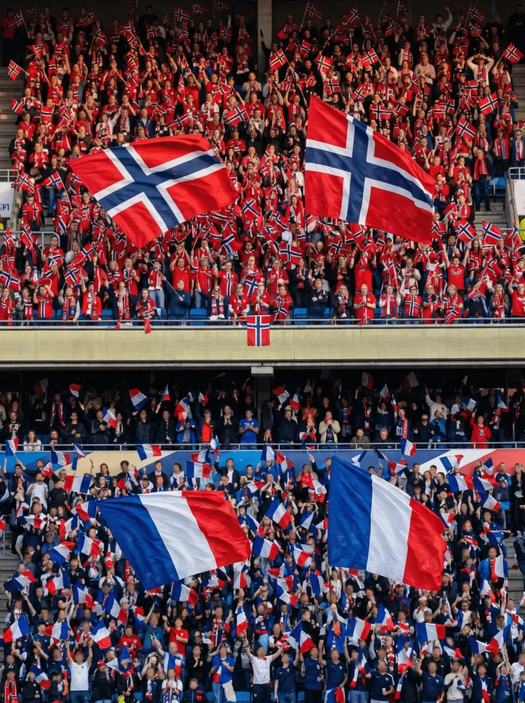 Norwegen-Frankreich-Mobile