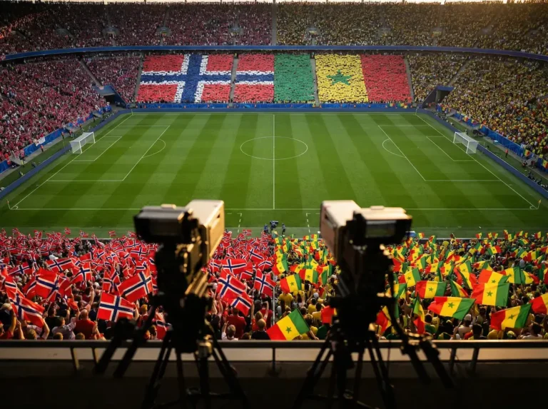 Norwegen-Senegal-TV