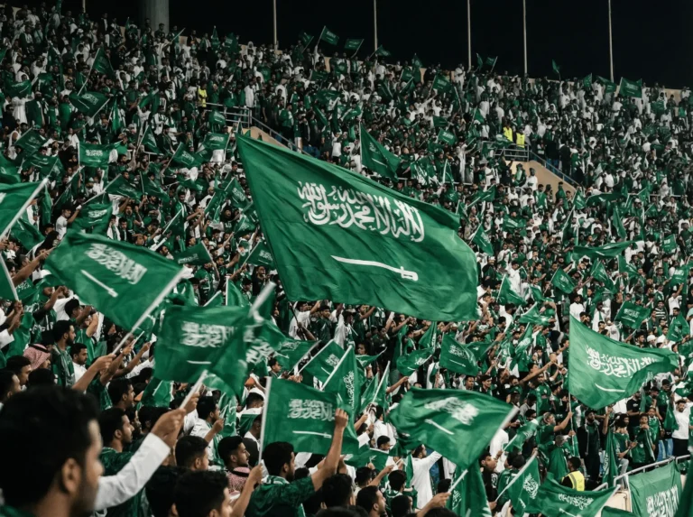 Saudi-Arabien-Fans