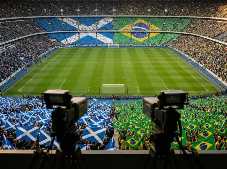Schottland-Brasilien-TV