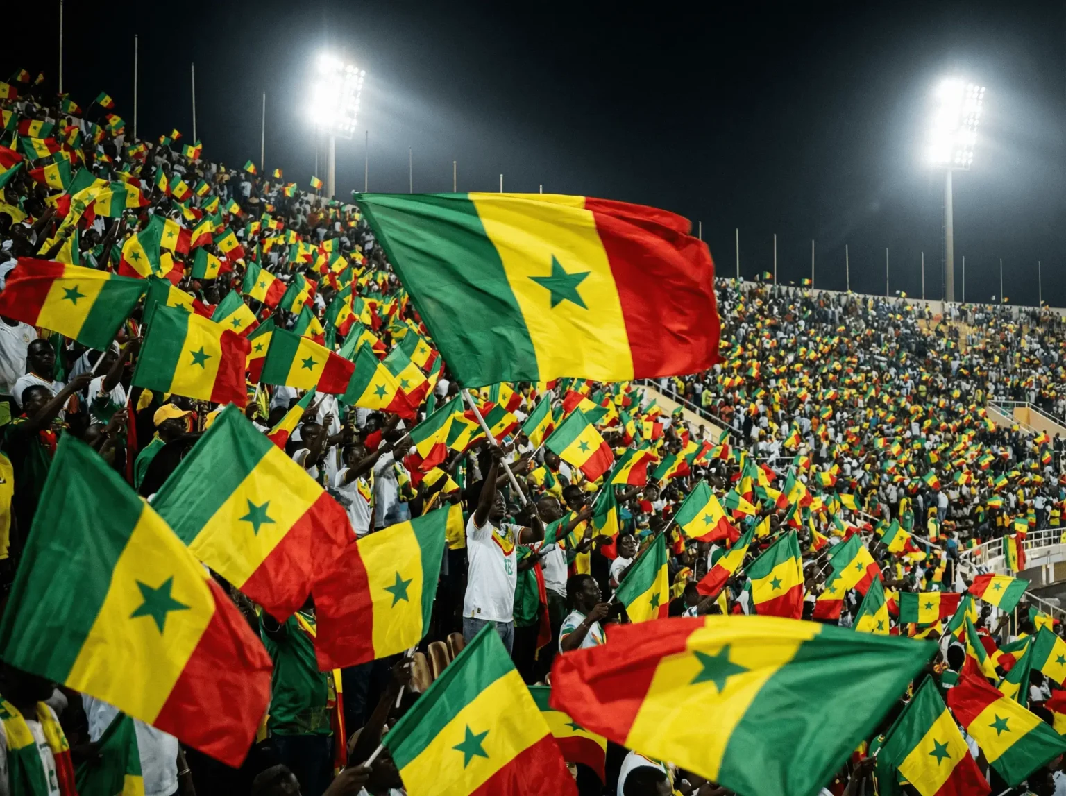 Senegal-Fans