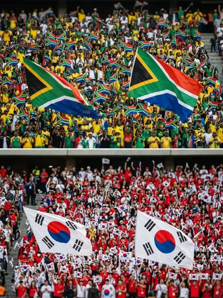 Südafrika - Südkorea-mobile