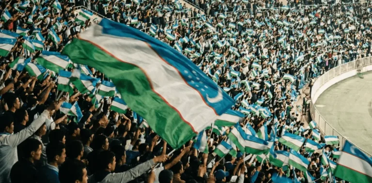 Usbekistan-Fans