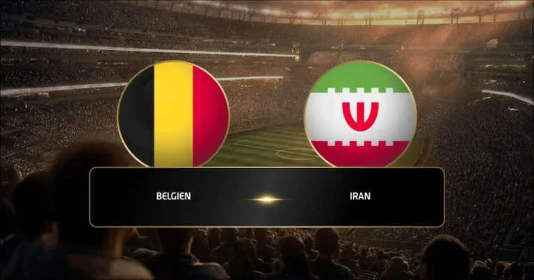 Belgien - Iran