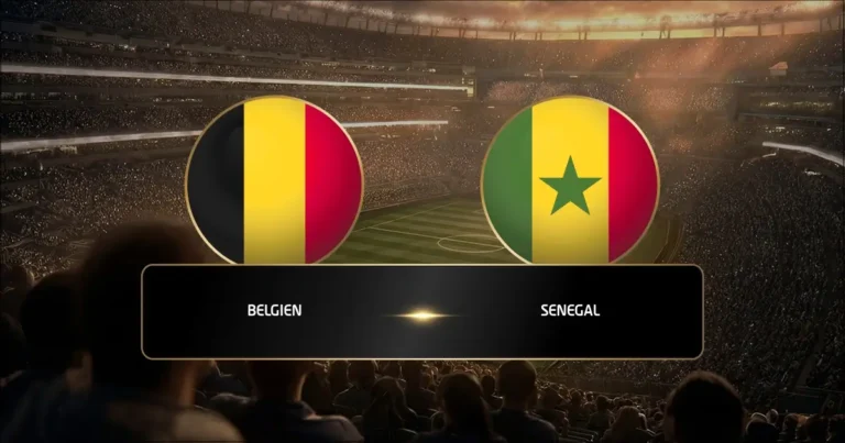 Belgien - Senegal