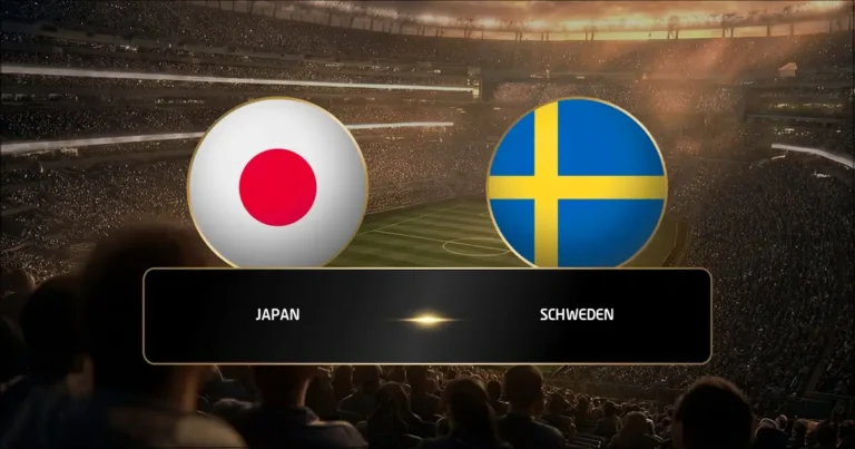 Japan - Schweden