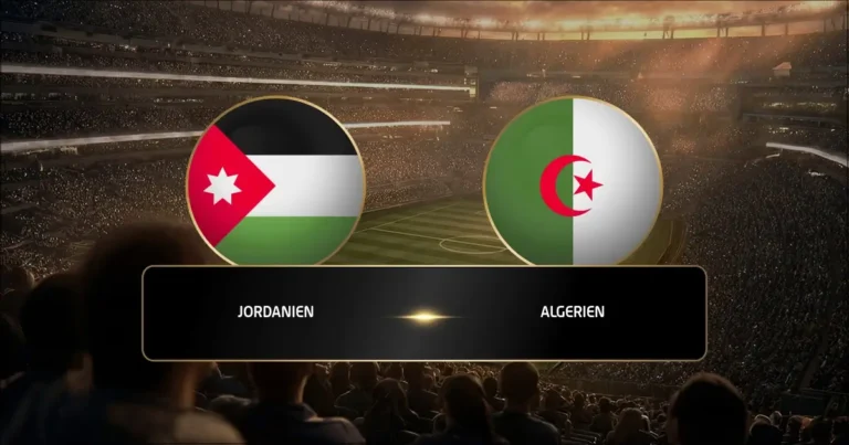 Jordanien - Algerien