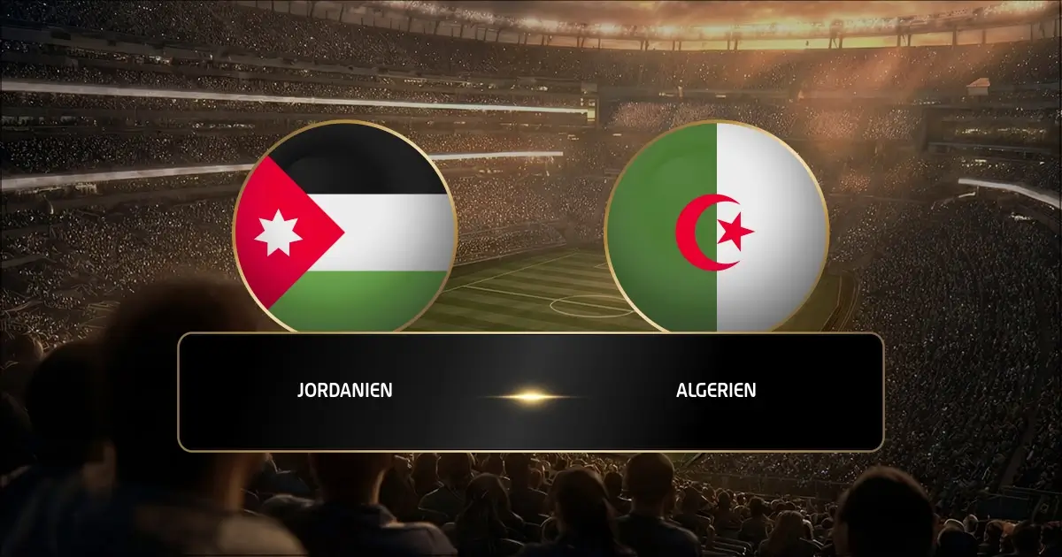 Jordanien - Algerien