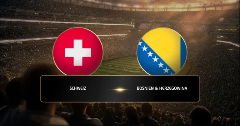 Schweiz - Bosnien