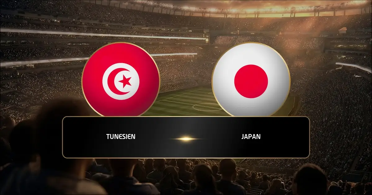 Tunesien - Japan