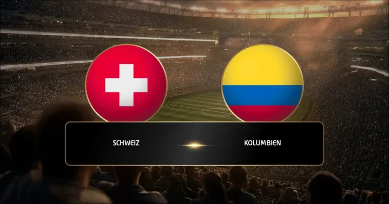 Schweiz - Kolumbien