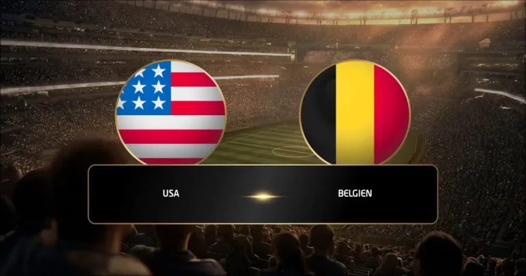 USA - Belgien