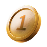 gold number 1 icon