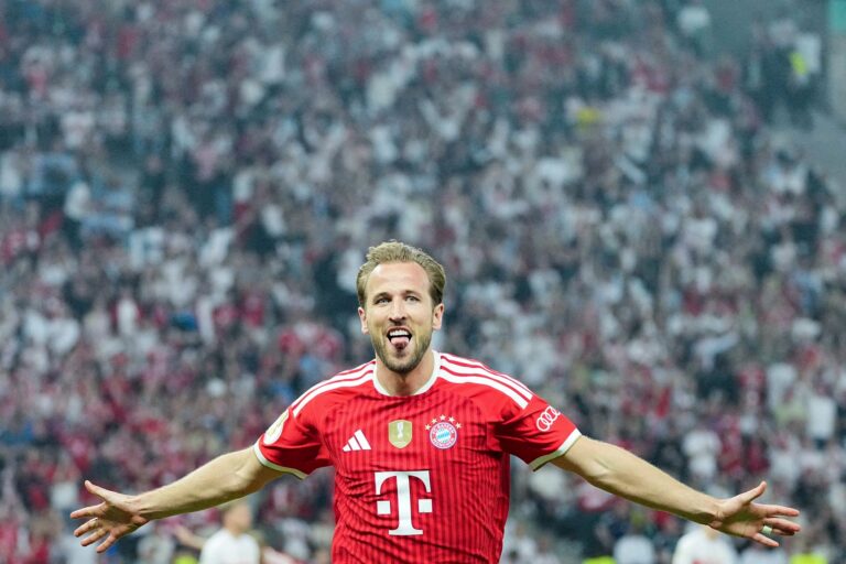 Harry Kane wird für seinen Torinstinkt ausgezeichnet. (Archivbild)