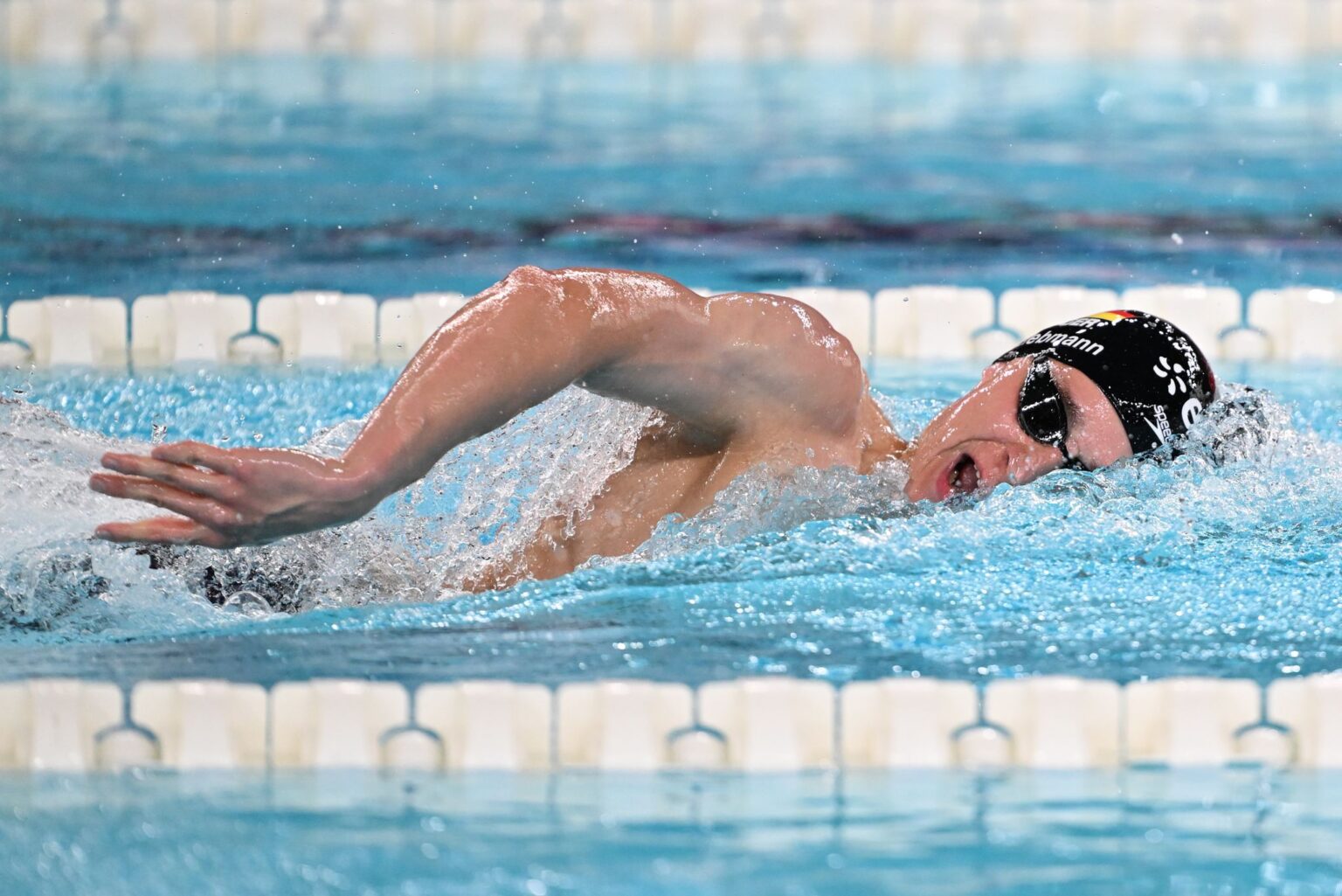 Johannes Liebmann ist über 400 Meter Freistil ausgeschieden.