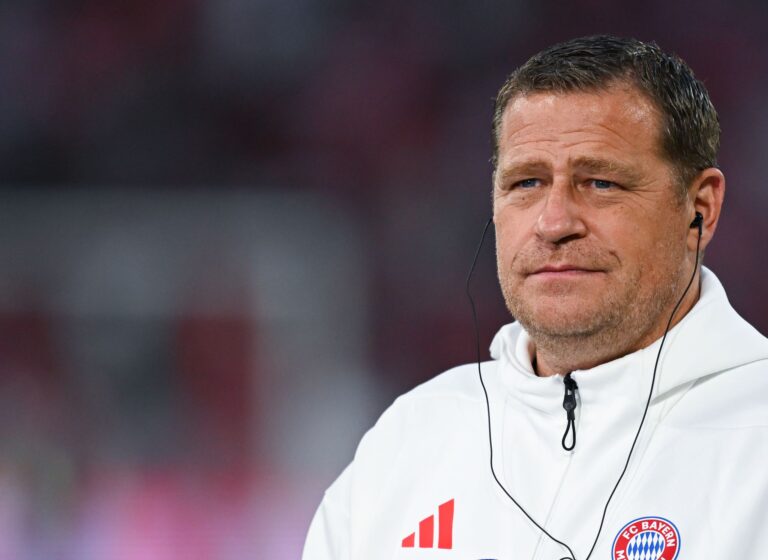 Max Eberl steht kurz vor der Vertragsverlängerung. (Archivbild)